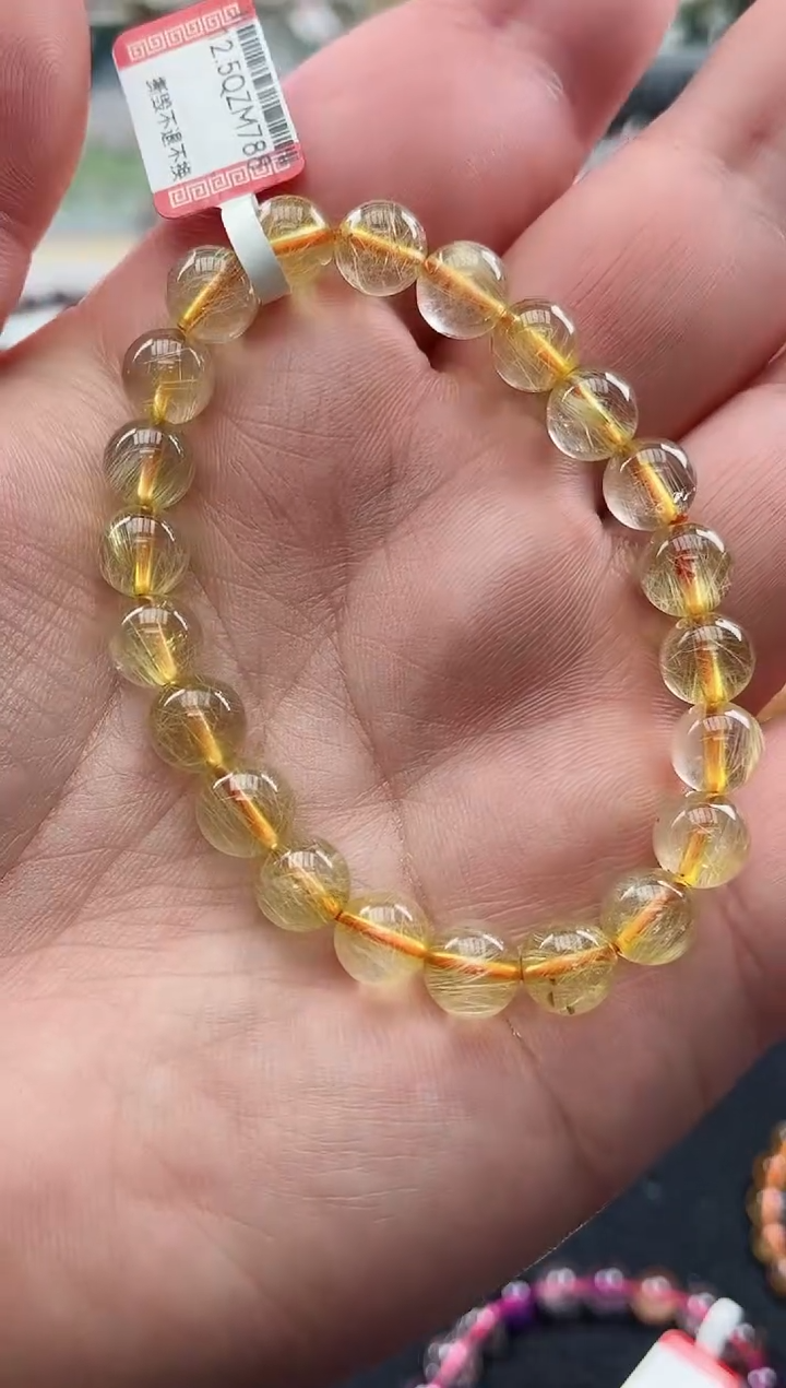 【闪购商品】水晶手链未镶嵌天铭44