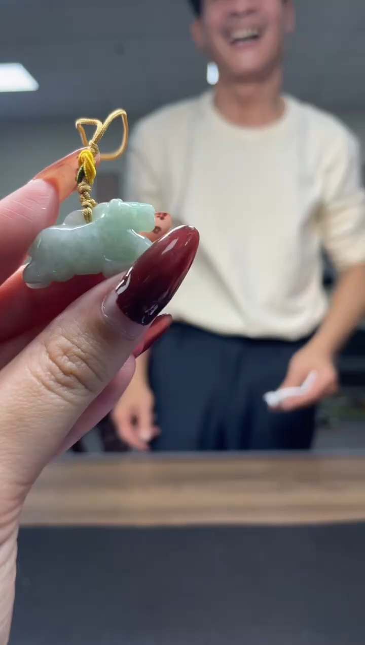 颈饰未镶嵌翡翠天然A货翡翠随机发一件41