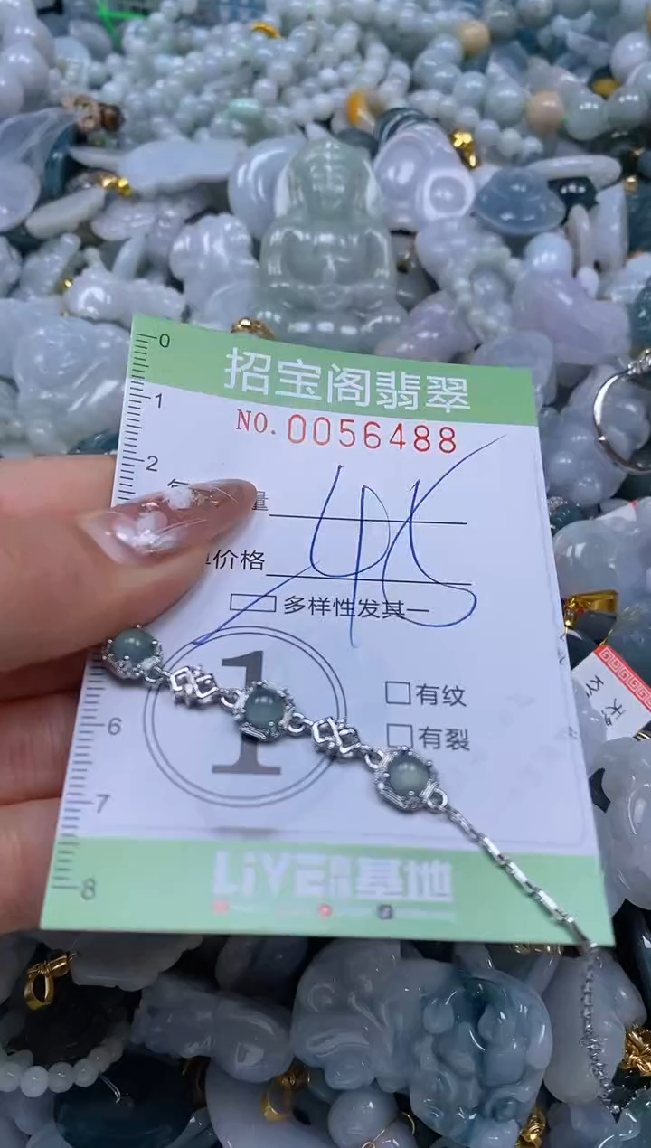 【闪购商品】翡翠颈饰未镶嵌闪购商品0056488多样性发其一