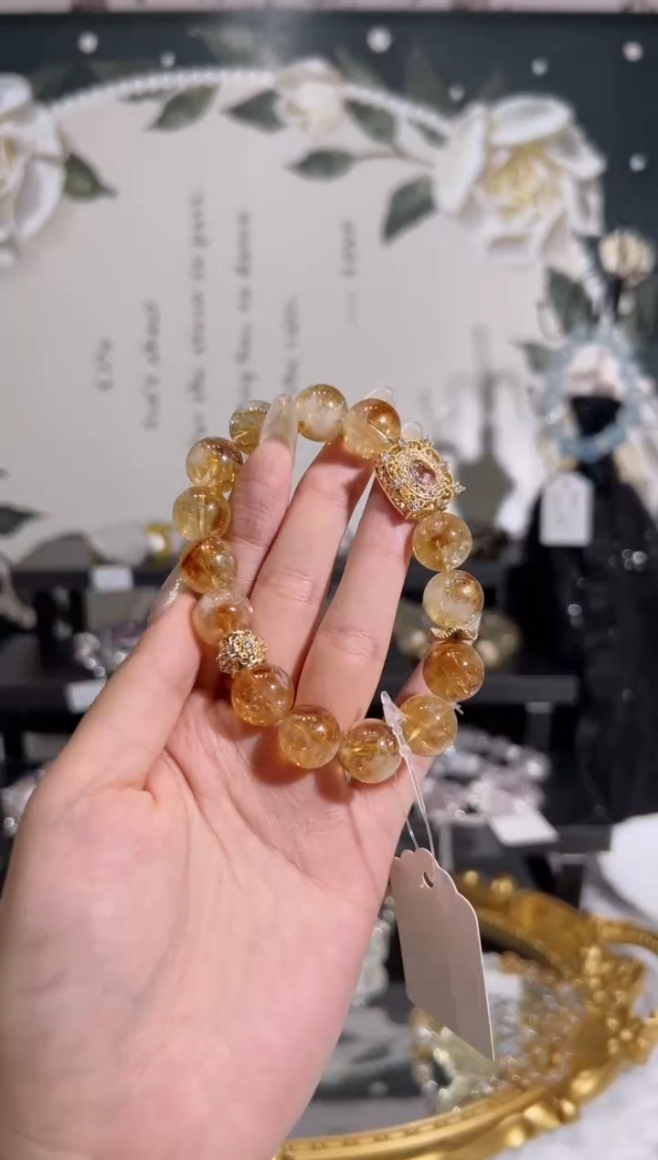 【闪购商品】水晶手链未镶嵌天然水晶默认微瑕 多样性发货发其一