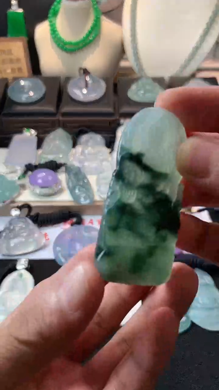 未镶嵌定制翡翠豆**～ 5025毛货不退不换