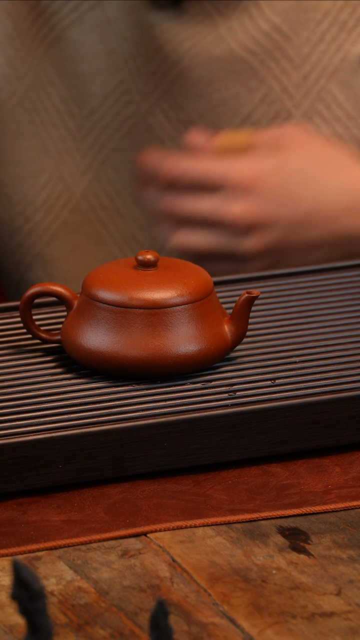 【闪购商品】紫砂茶壶红泥君德壶