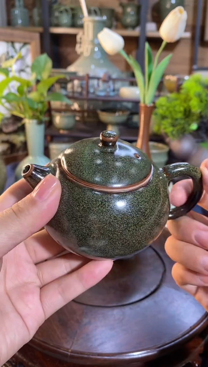 【闪购商品】122740 茶叶末釉壶 1只西施壶