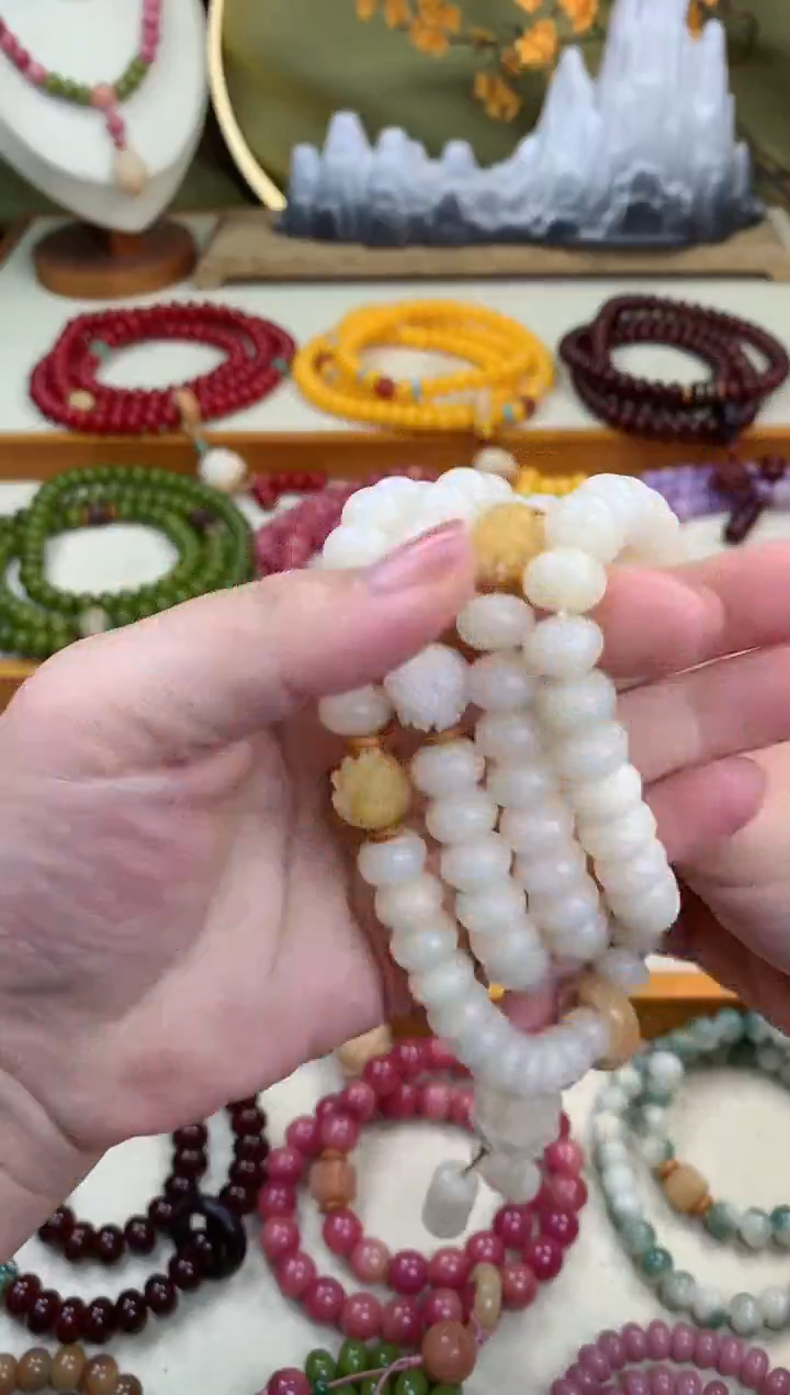 【闪购商品】白玉菩提手串白玉