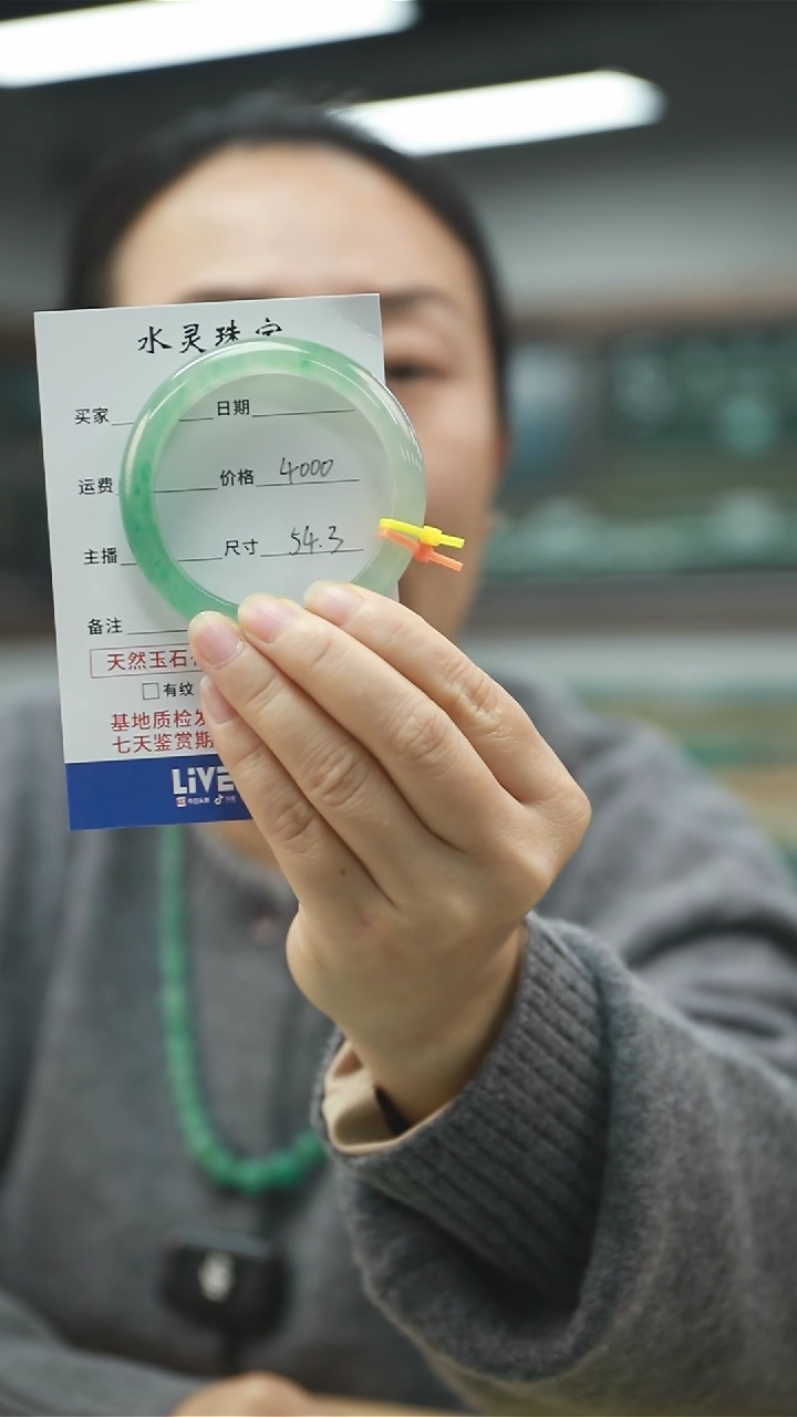 【闪购商品】石英质玉手镯未镶嵌天然独龙玉手镯圈口54.3