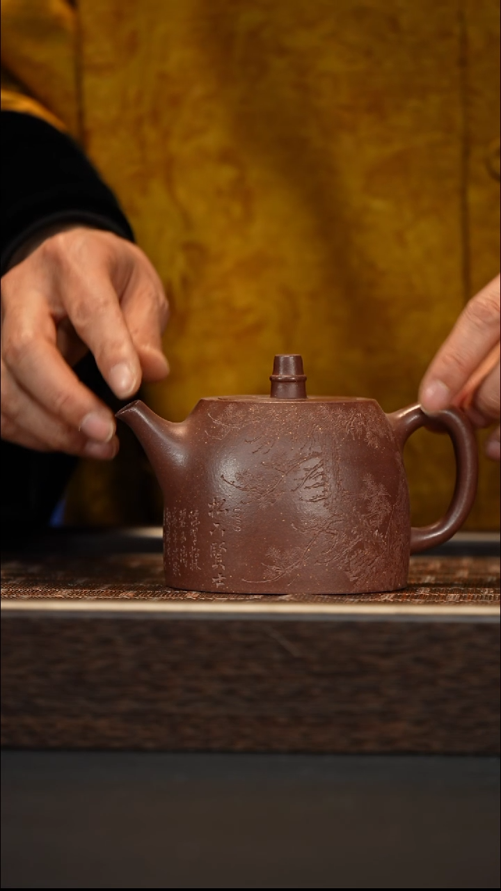 茶壶紫砂宜兴紫砂壶gjf0166