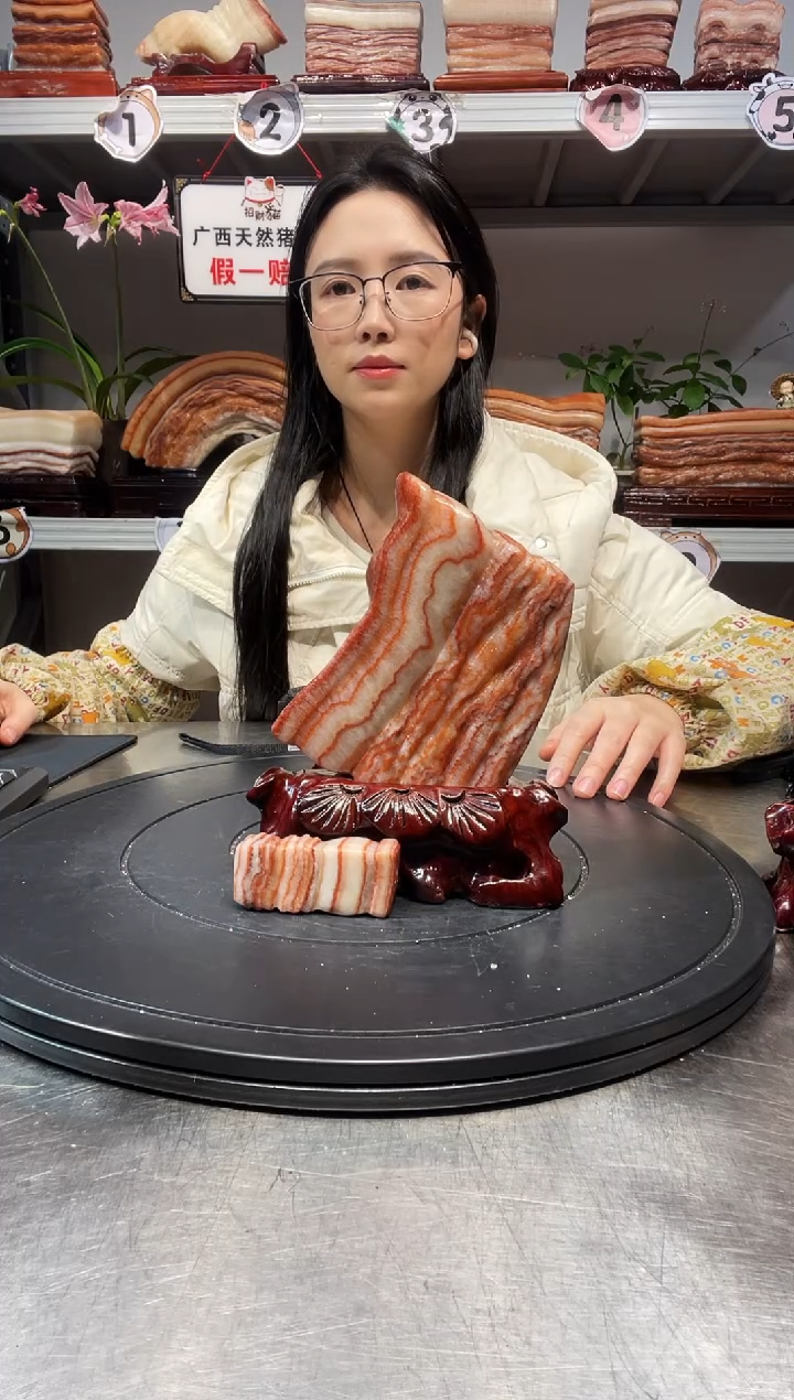 石材天然石材柳州猪肉石14-19-3