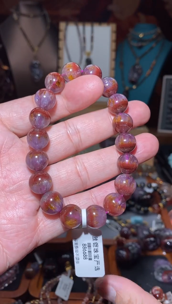 【闪购商品】水晶手串未镶嵌极光23