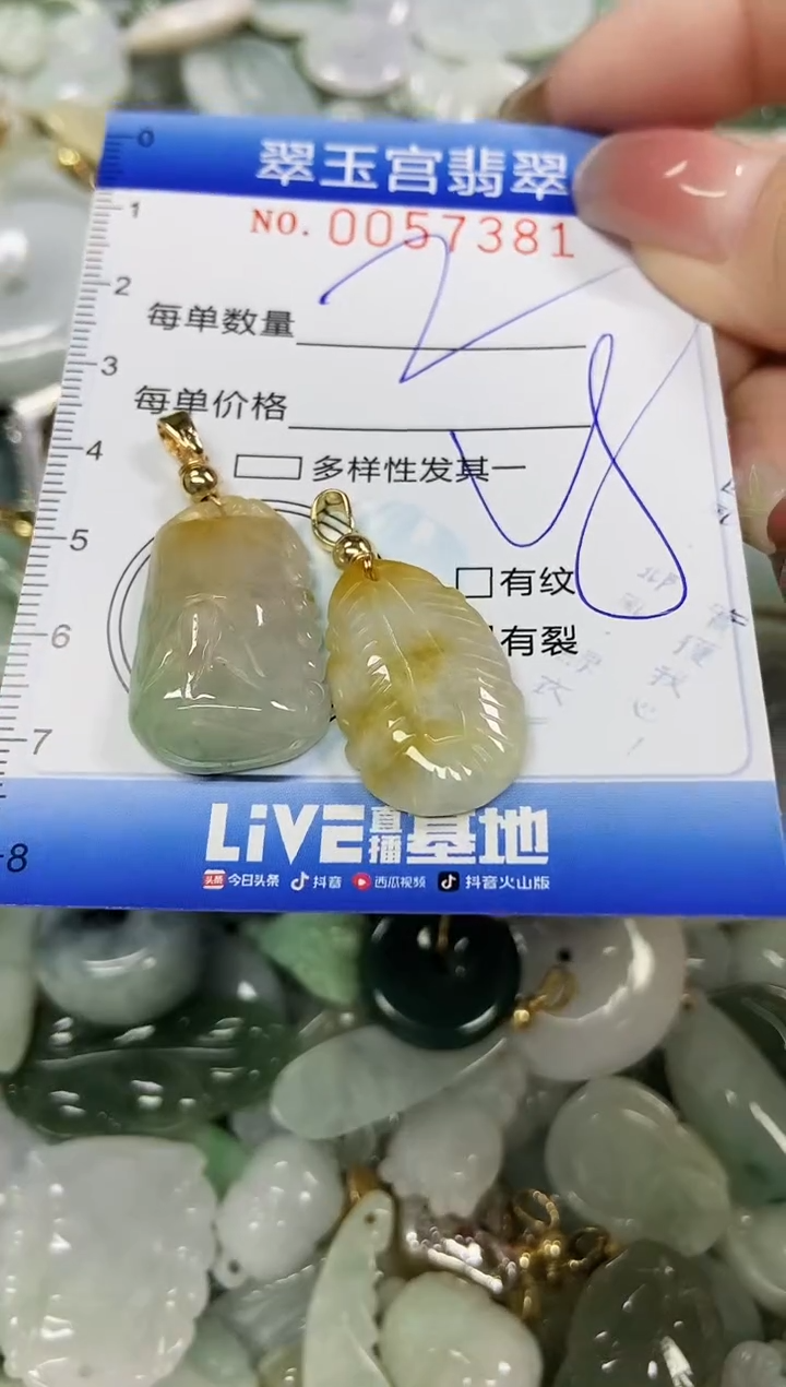 【闪购商品】翡翠颈饰未镶嵌闪购0057381