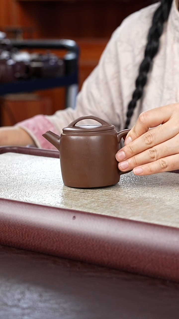 紫砂茶壶供春道婷婷紫砂16