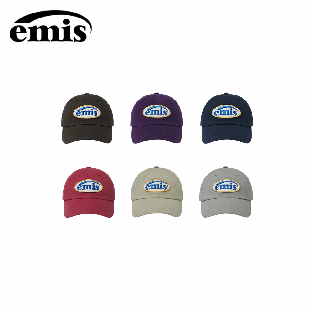 （更新款）韩国emis徽章棒球帽车银优宋江同款运动软顶帽【馨予妹妹】