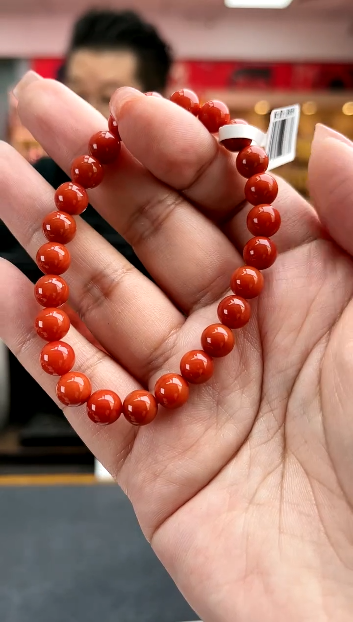 【闪购商品】南红玛瑙卡7南红瓦西单圈未镶嵌一件9