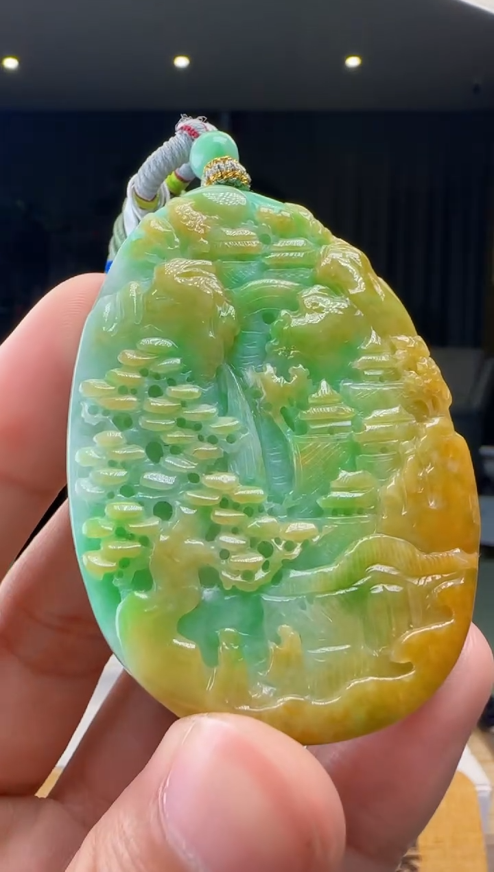 【闪购商品】翡翠未镶嵌颈饰XM@@960Q7J02835