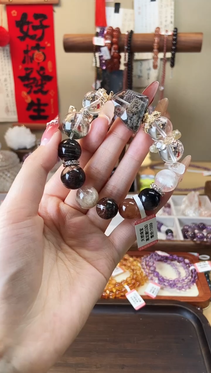 【闪购商品】水晶手串合金高定g30