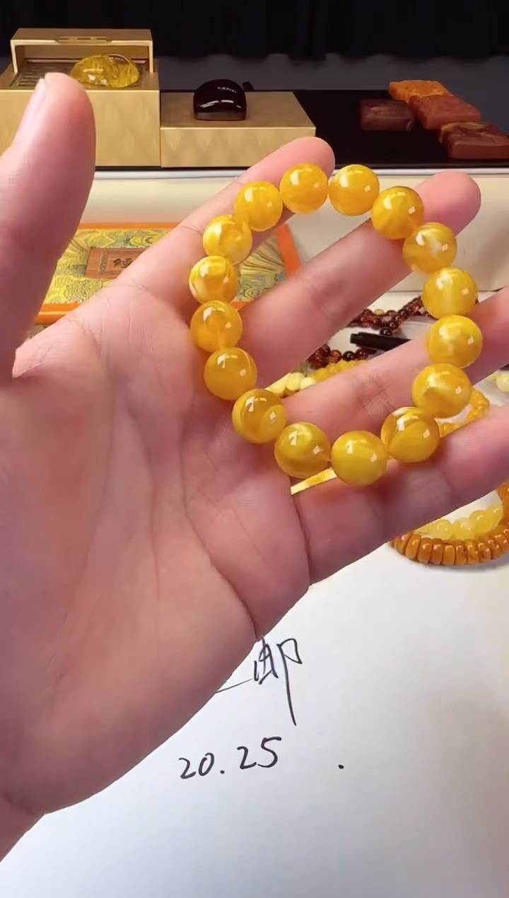 【闪购商品】蜜蜡手链未镶嵌蜜蜡手串