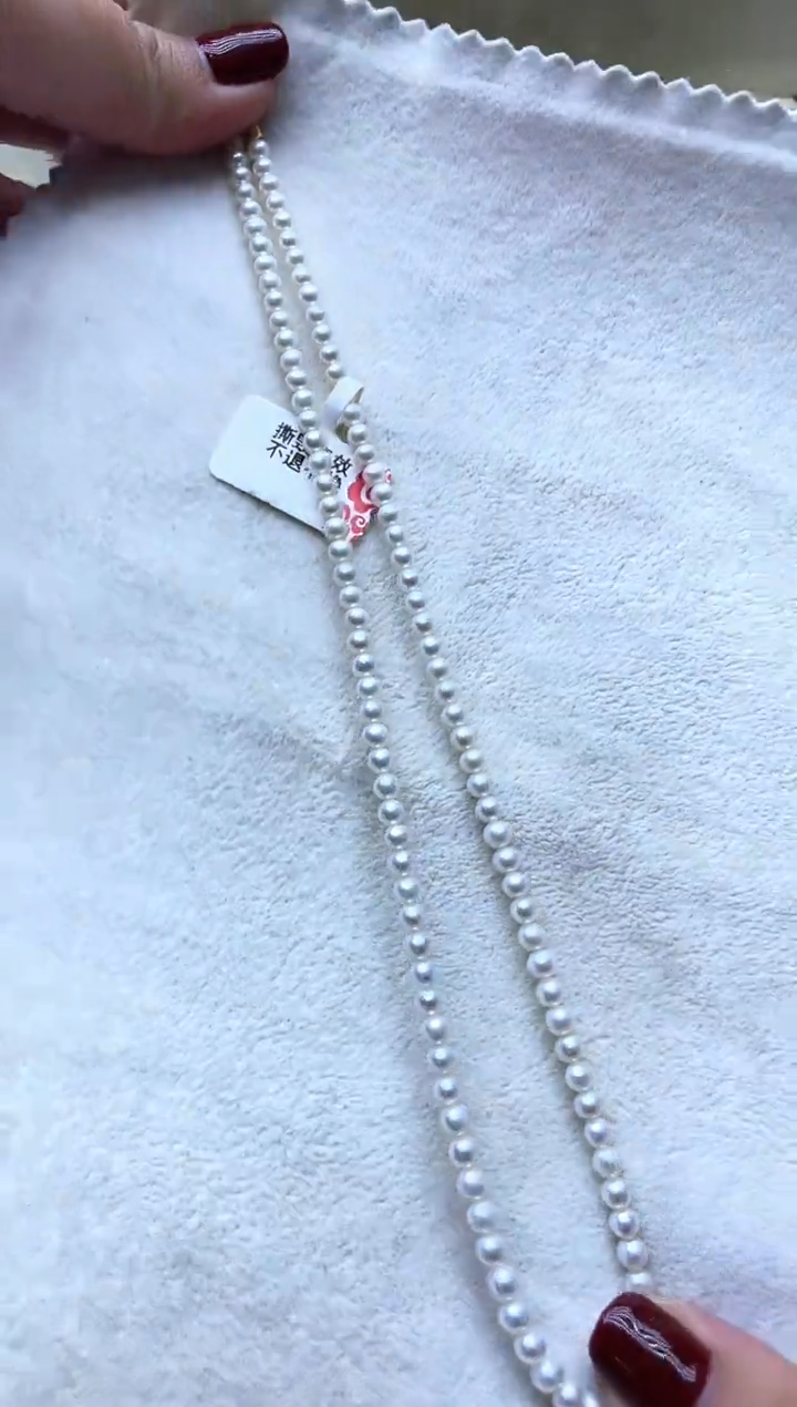 【闪购商品】淡水珍珠颈饰18K金镶嵌2