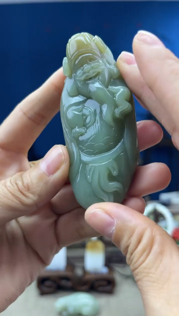 和田玉未镶嵌颈饰1
