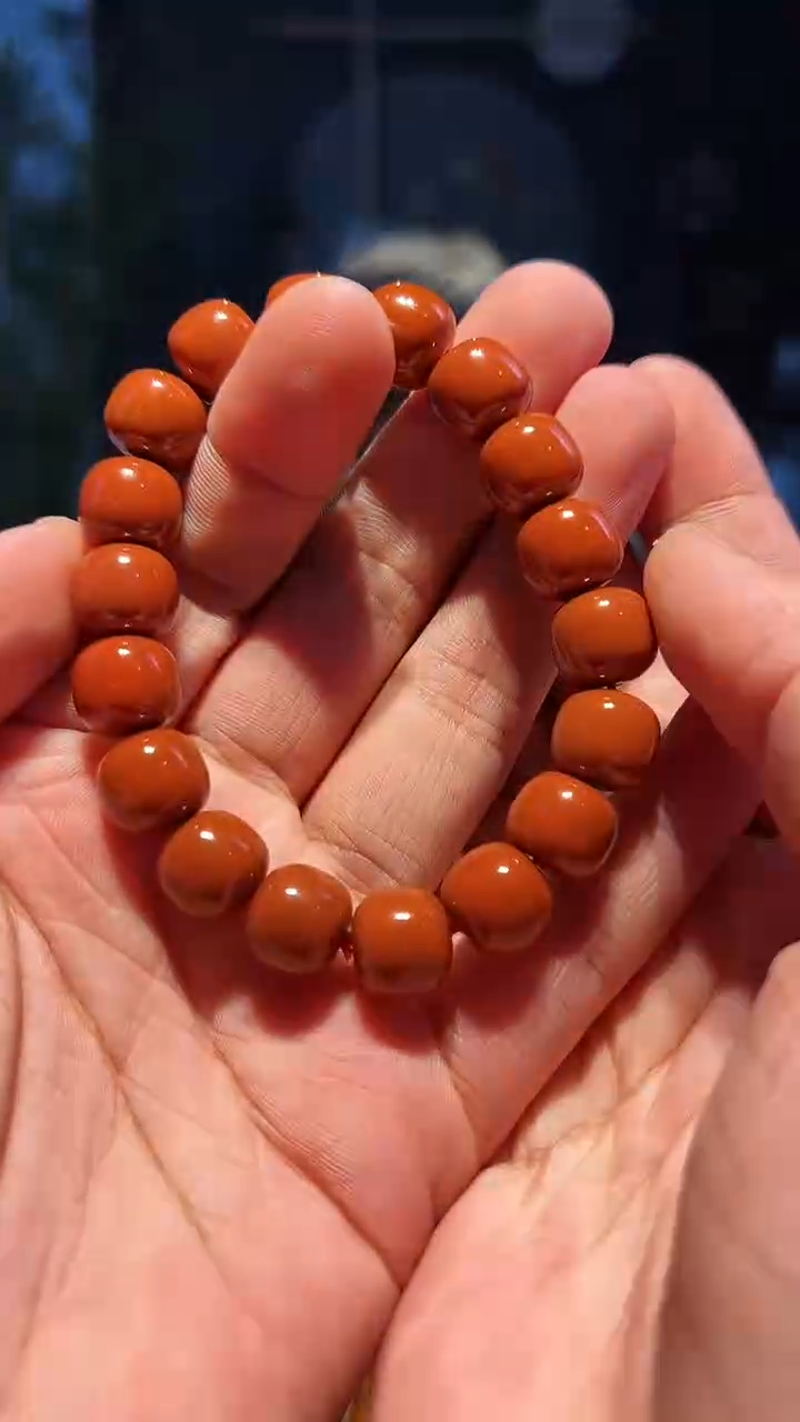 【闪购商品】南红玛瑙手串未镶嵌单圈