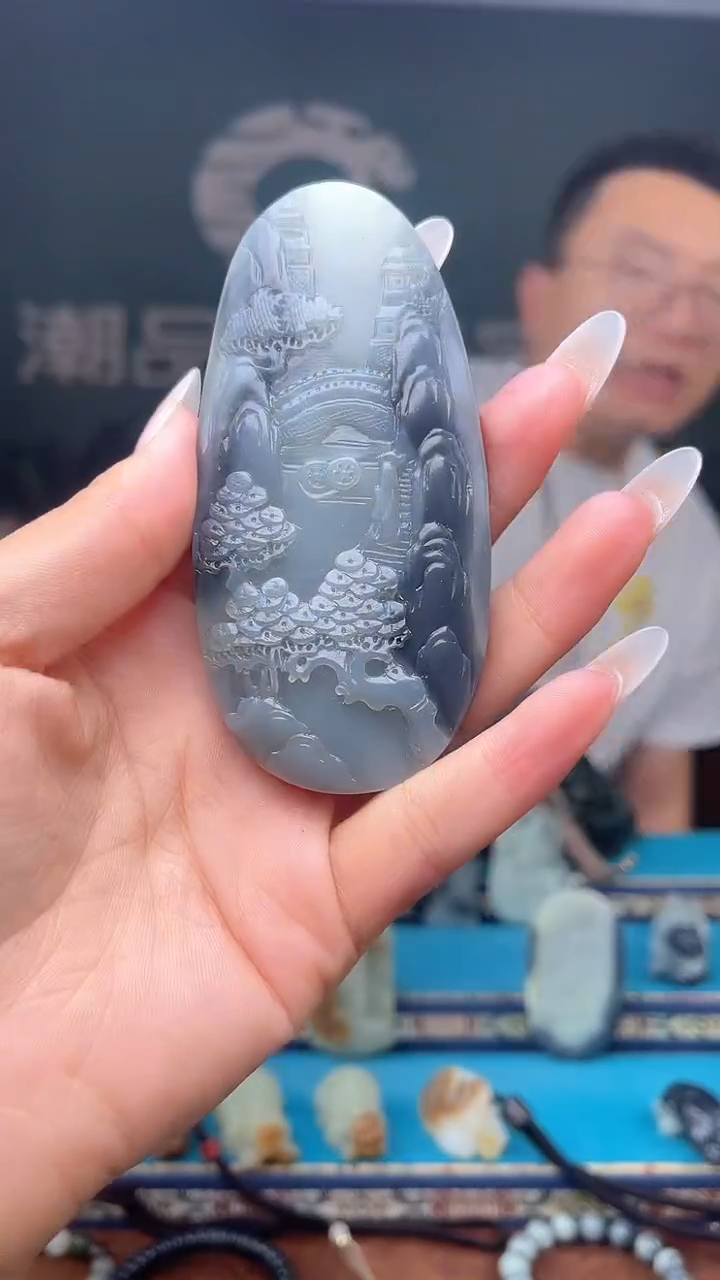 未镶嵌和田玉挂件1