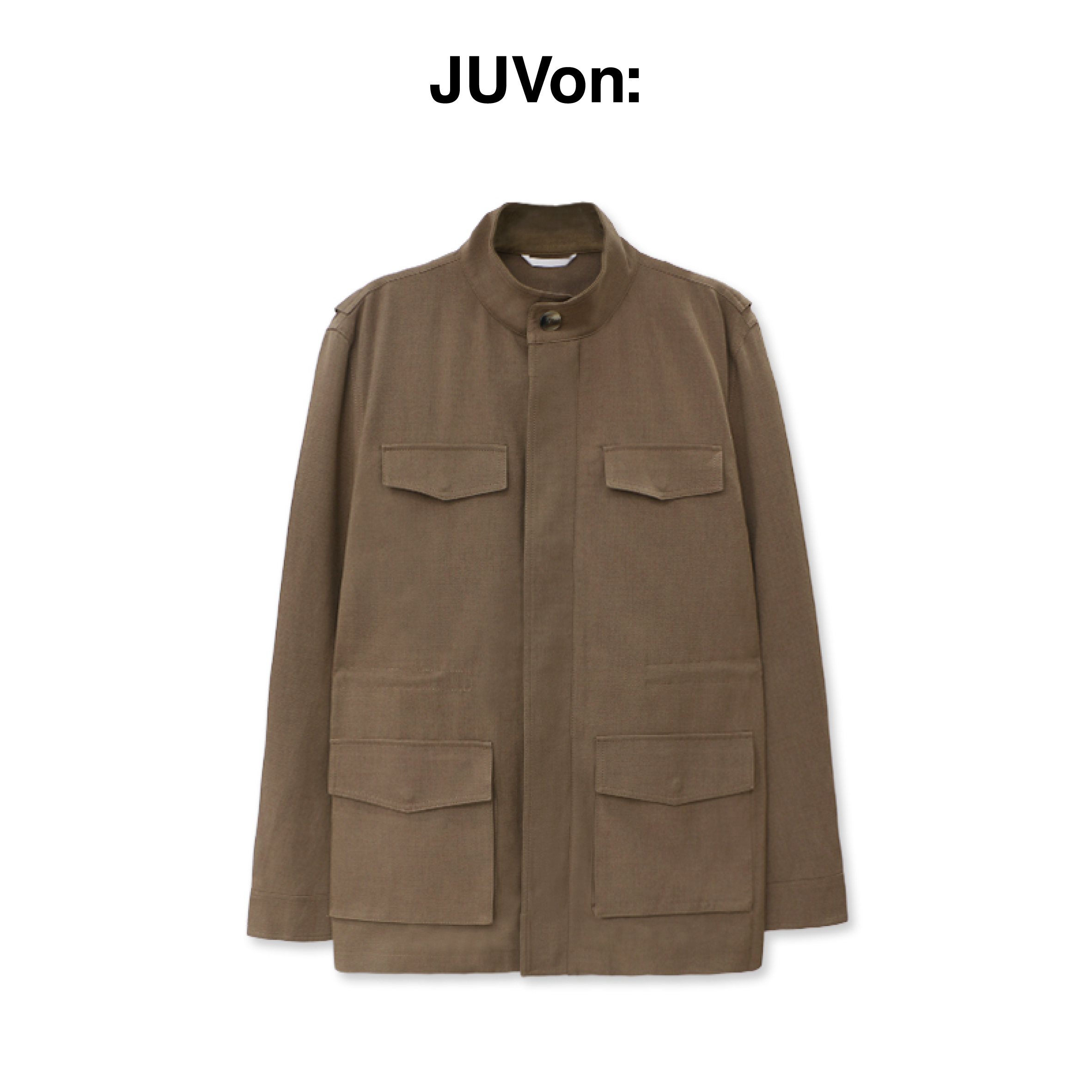 JUVon：25FW【羊毛】猎装风衣JV0016