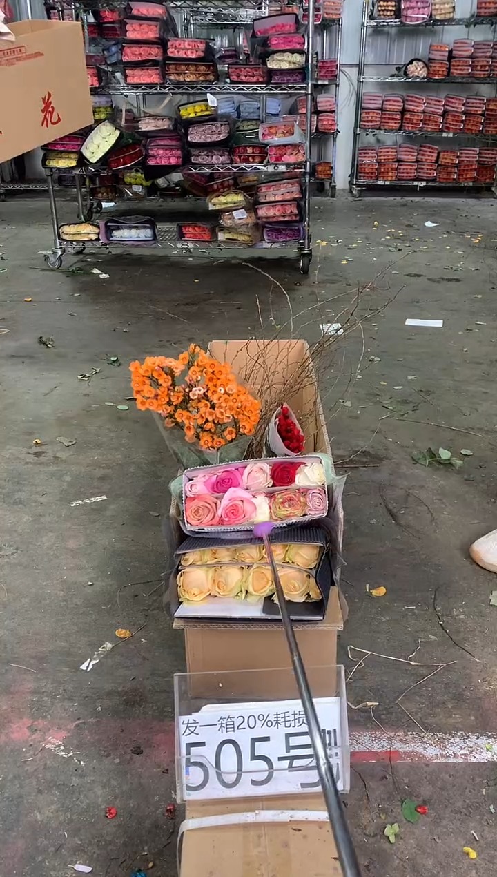 505号♥中通含20%耗损发一箱鲜花