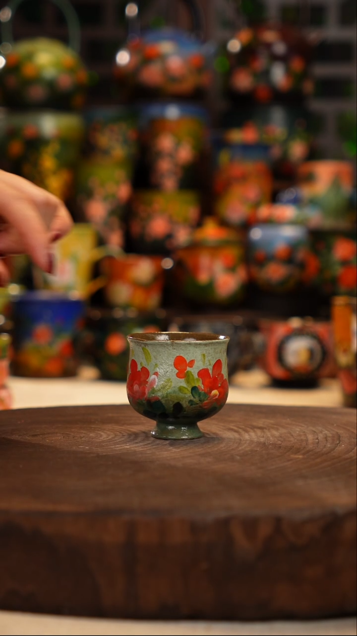 油画   釉下彩   杯子