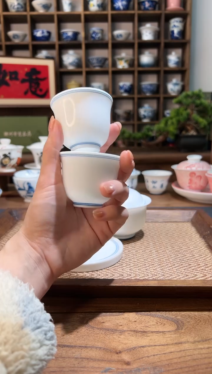 【闪购商品】2个手绘玄文主人杯        