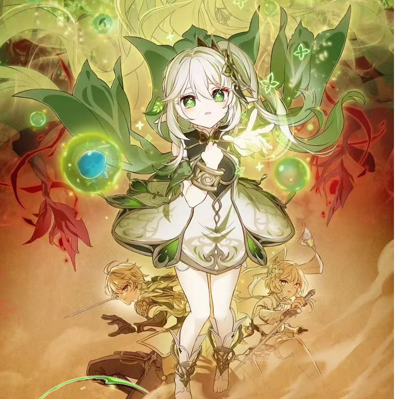 小欧【新人浮浮】山炮有文化 空月之歌色纸 收藏卡牌盲盒