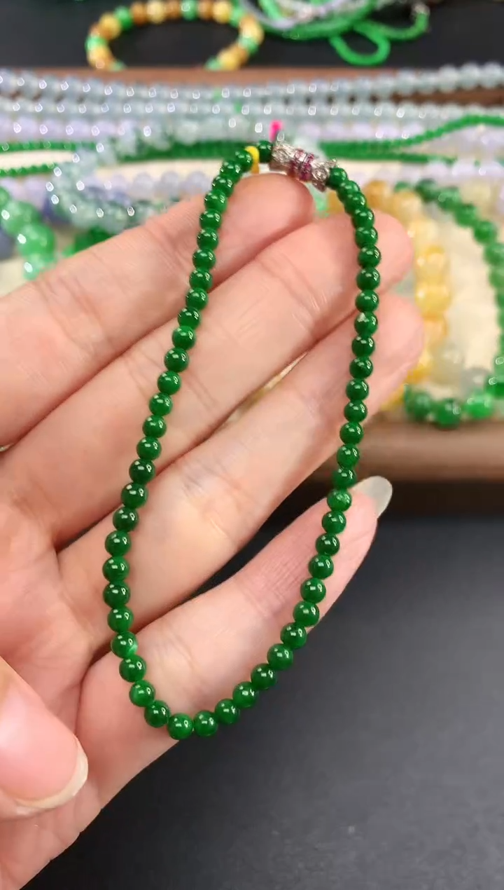 未镶嵌手串翡翠212|2680