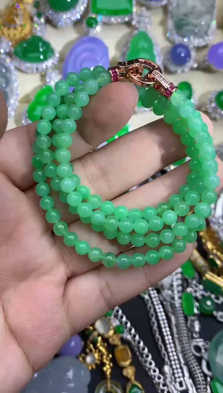 【闪购商品】翡翠手串未镶嵌674-中国好珍宝