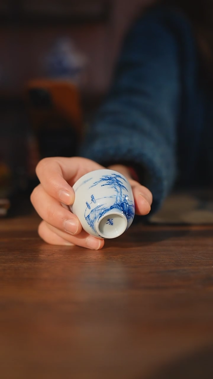 【闪购商品】杯忘言造物山水小杯