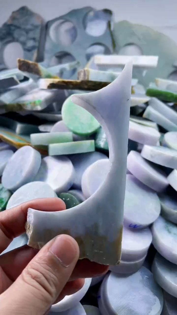 翡翠裸石天然A货翡翠793