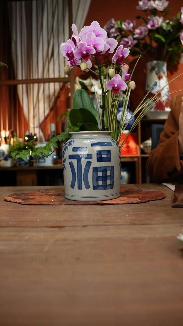 当代景德镇高温釉下彩手绘陶瓷餐具