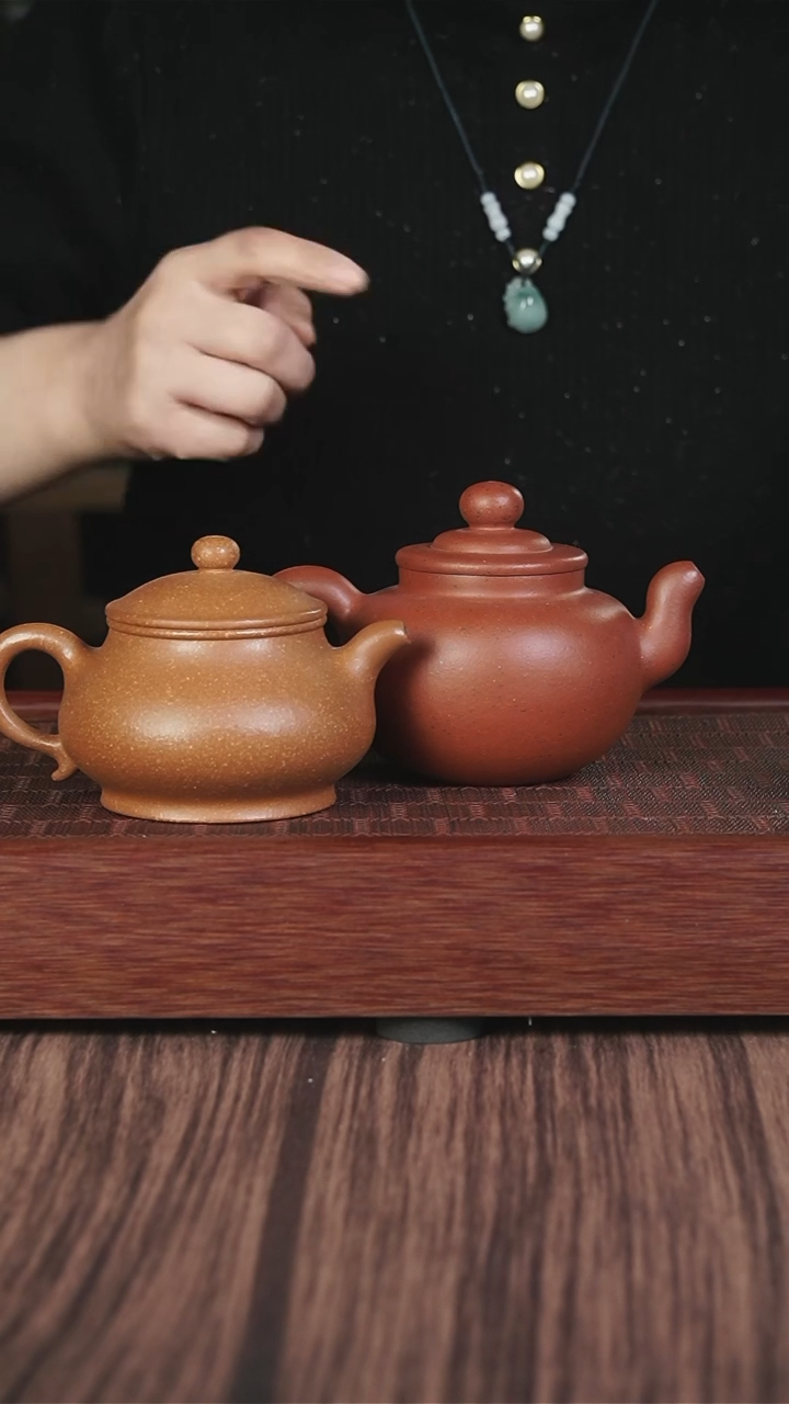 【闪购商品】紫砂茶壶老朱泥  道韵疾风+黄降坡潘壶