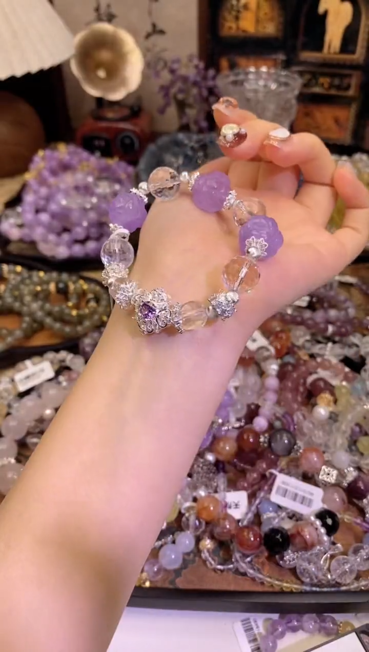 【闪购商品】紫晶手链未镶嵌347手串