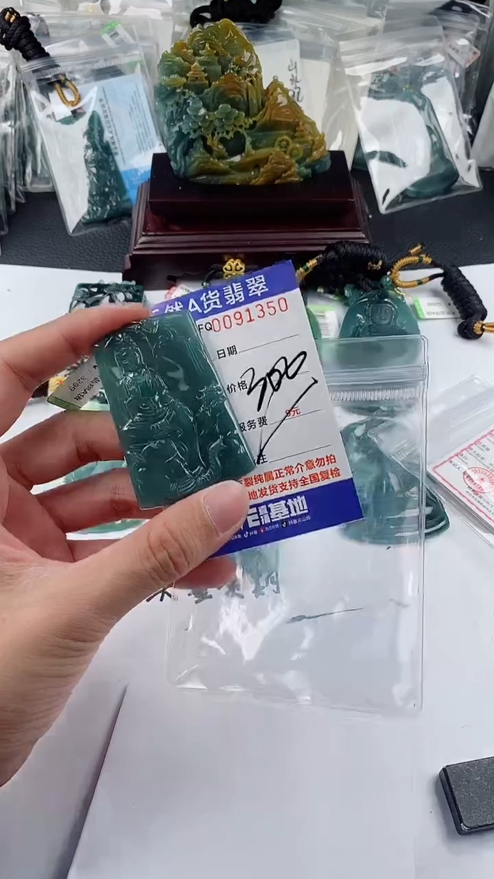【闪购商品】翡翠颈饰未镶嵌        