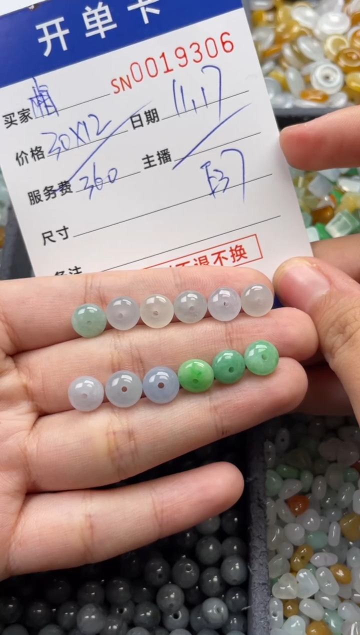 颈饰未镶嵌翡翠梅19306