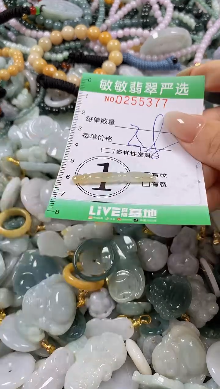 翡翠未镶嵌颈饰闪购0255377