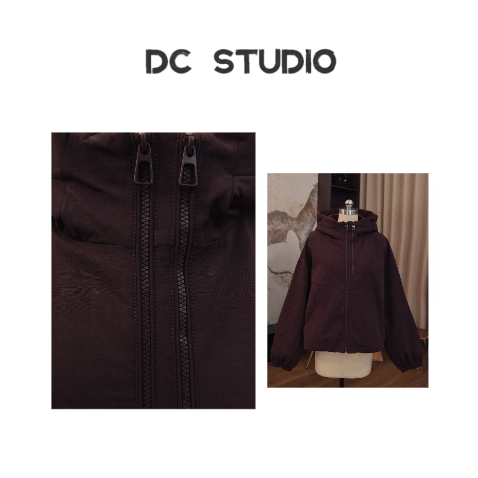  DC STUDIO【月光琉璃】2024秋冬新款时尚休闲保暖百搭连帽羽绒服
