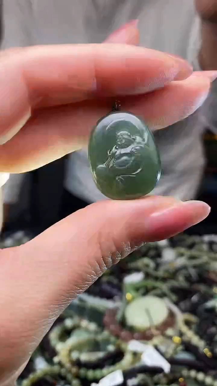 颈饰未镶嵌和田玉多样性发货，拍一发一