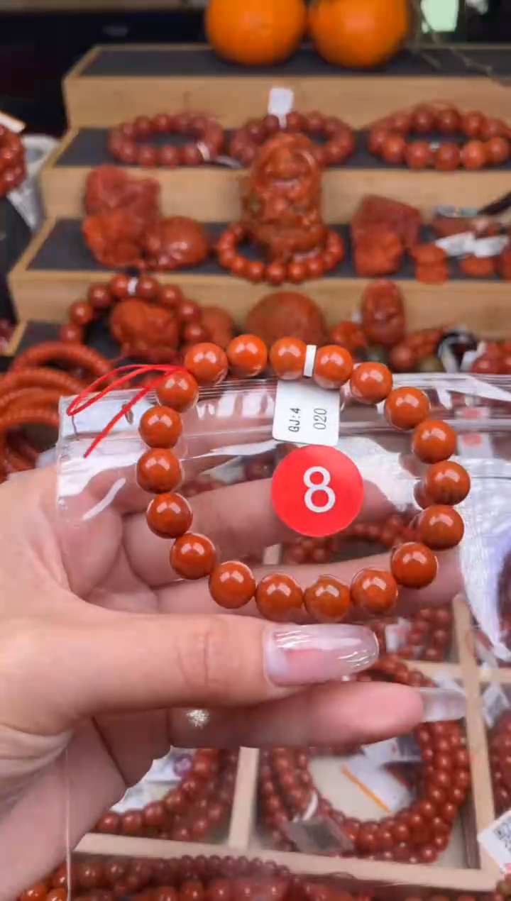 【闪购商品】南红玛瑙珠宝奇石未镶嵌8-10+