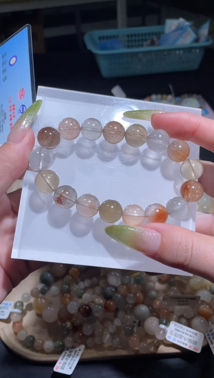 【闪购商品】水晶手链未镶嵌154号多样性发货一O 约12+