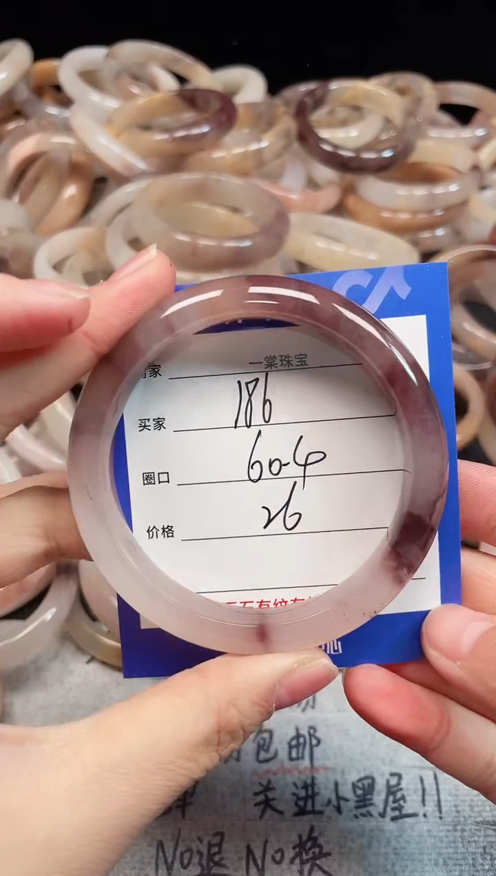 未镶嵌手镯石英质玉186