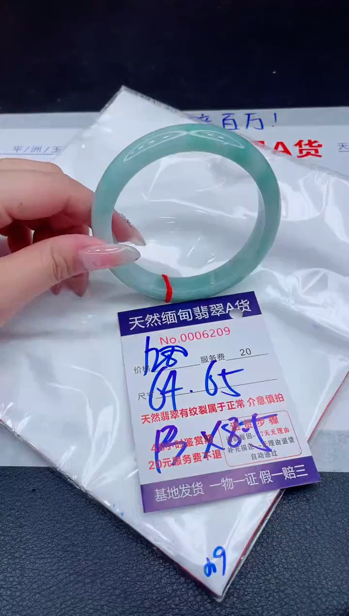 未镶嵌手镯翡翠1280
