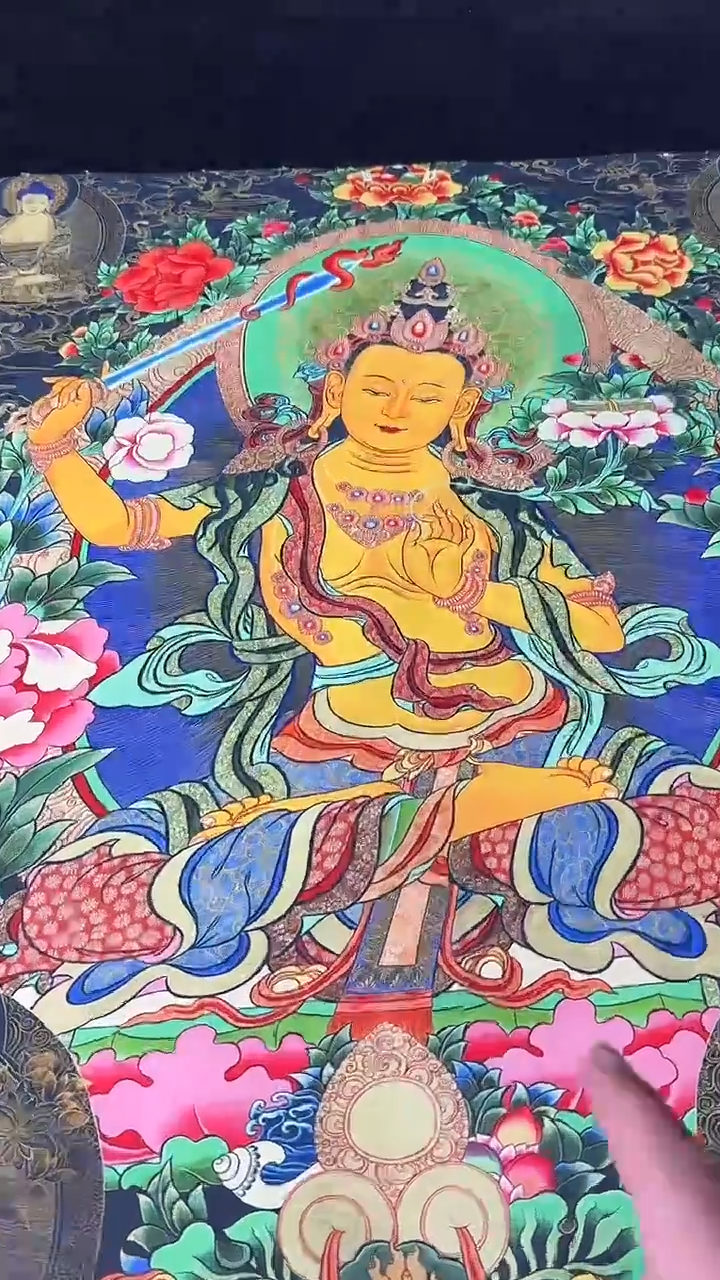 卷轴画藏式珍藏彩绘艺术馆12