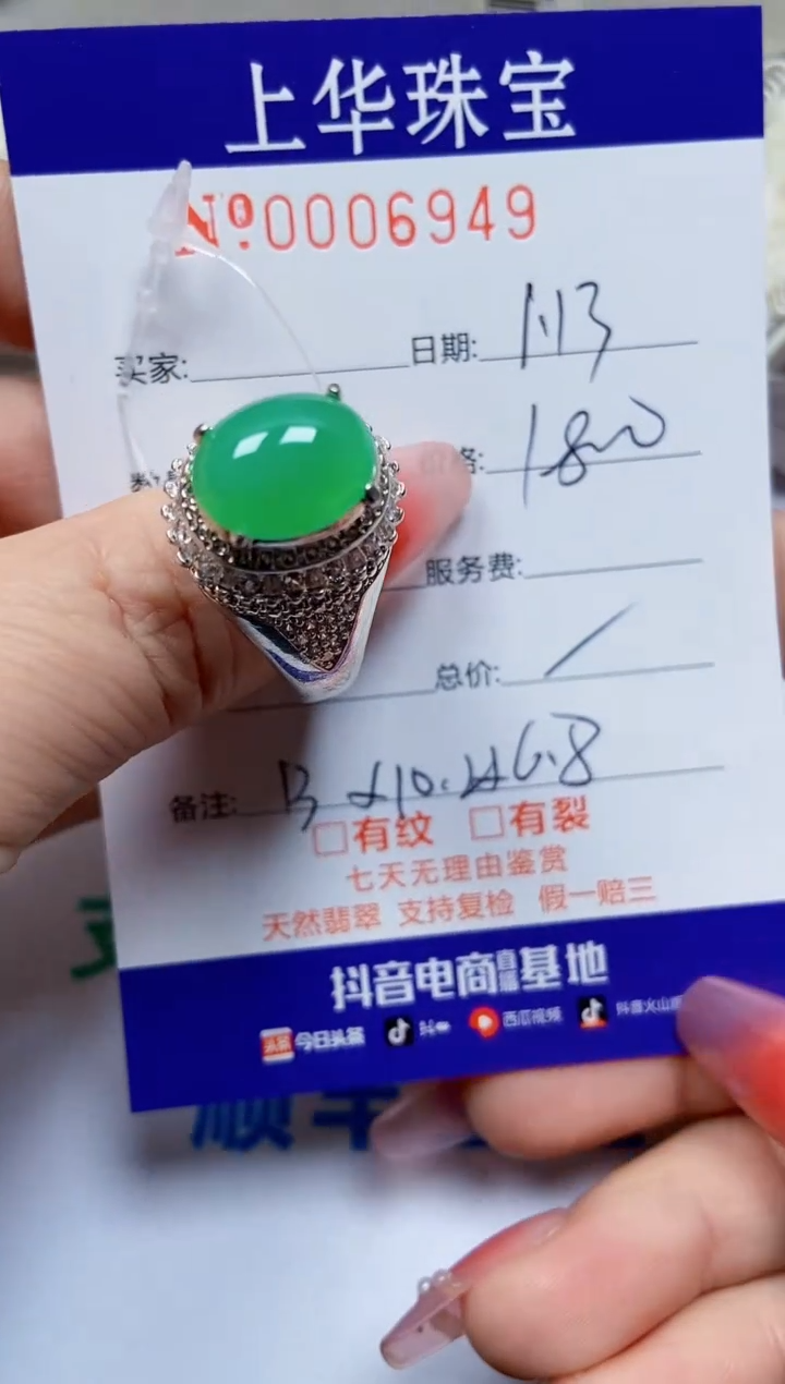 【闪购商品】翡翠颈饰未镶嵌69490000