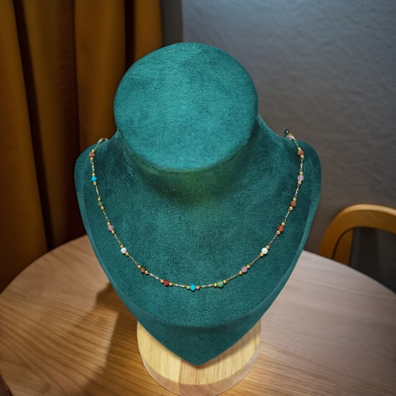 钛钢项链 RY原创时尚简约百搭颈链项链