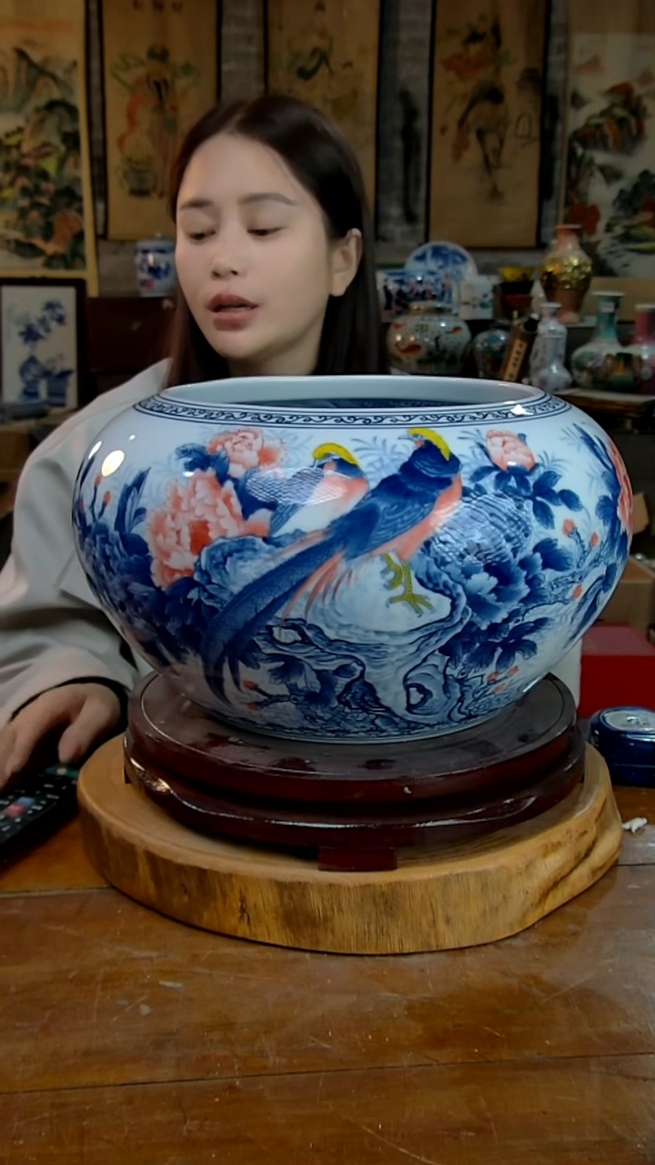 摆件陶景德镇陶瓷摆件296