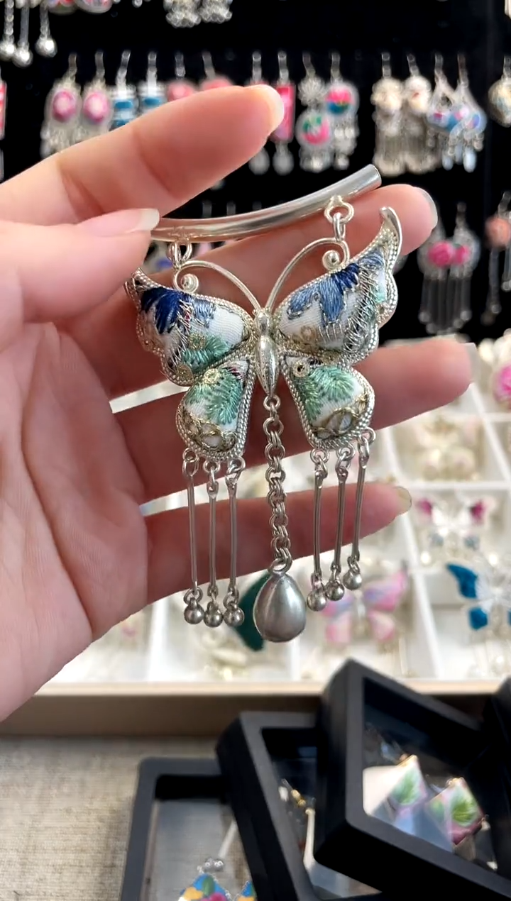 【闪购商品】织绣非遗刺绣饰品