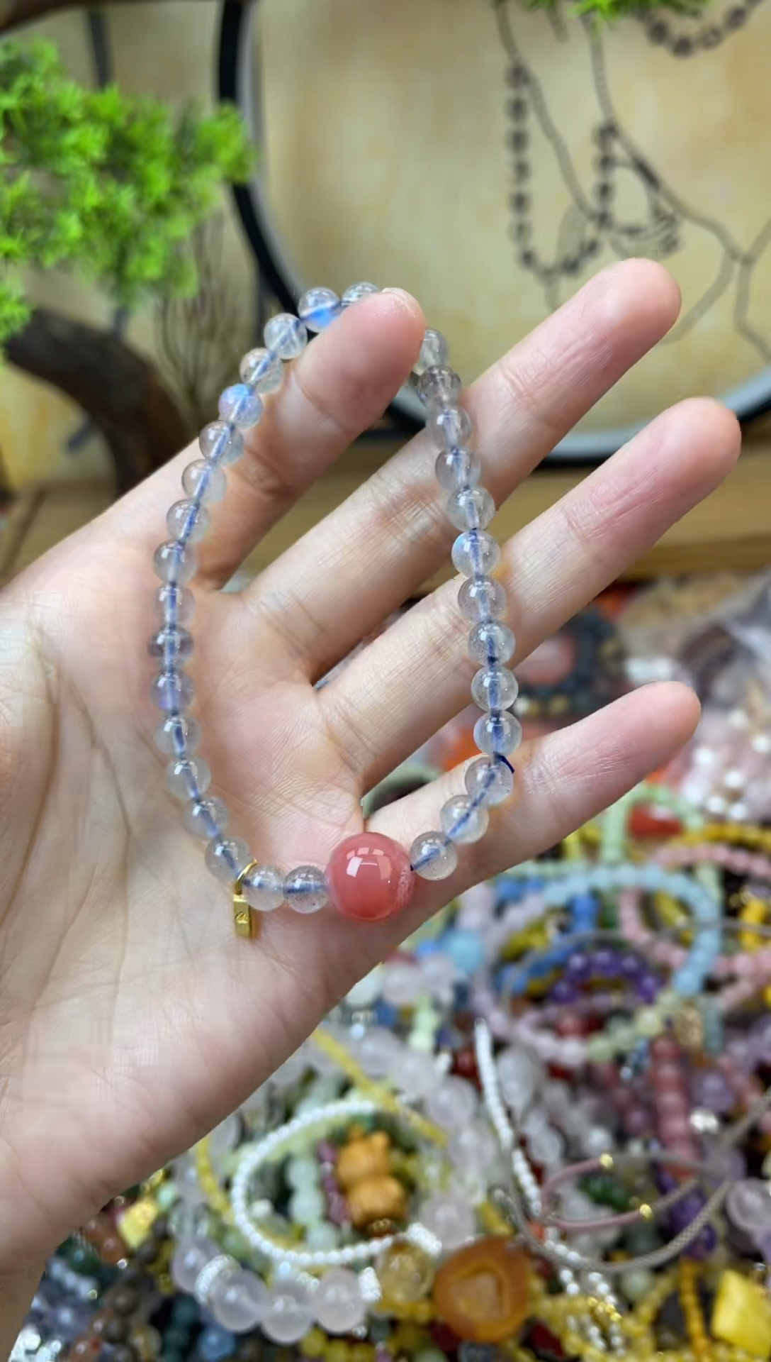 【闪购商品】月光石手链银S925镶嵌202